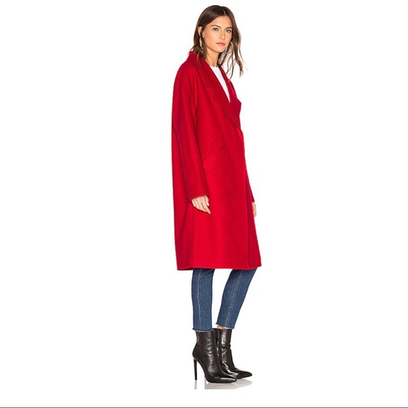 Red Wool Jacket - Picture 2 of 9